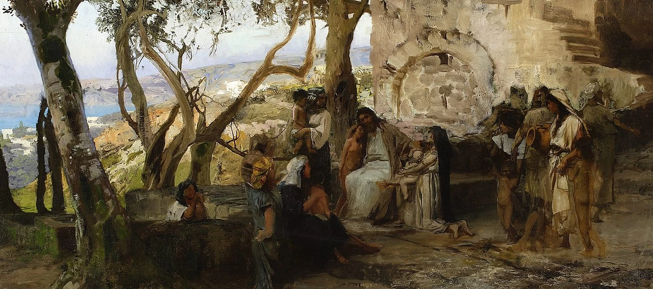 Henryk Siemiradzki - Cristo tra i bambini, Museo nazionale di Varsavia